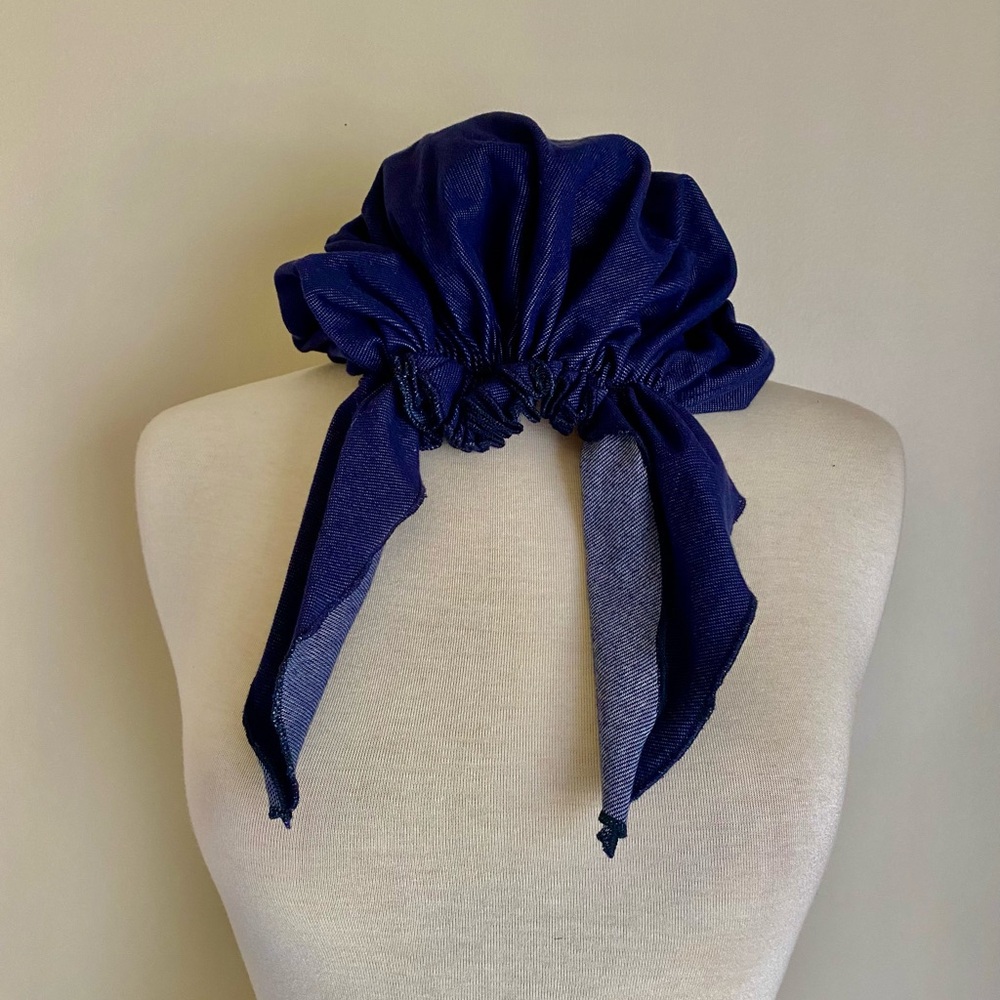 Elegant Navy Blue denim Hat